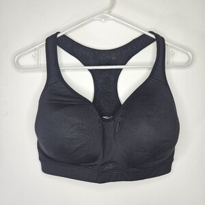 Old Navy High Support Racerback Black Sports Bra Sz 36 DD